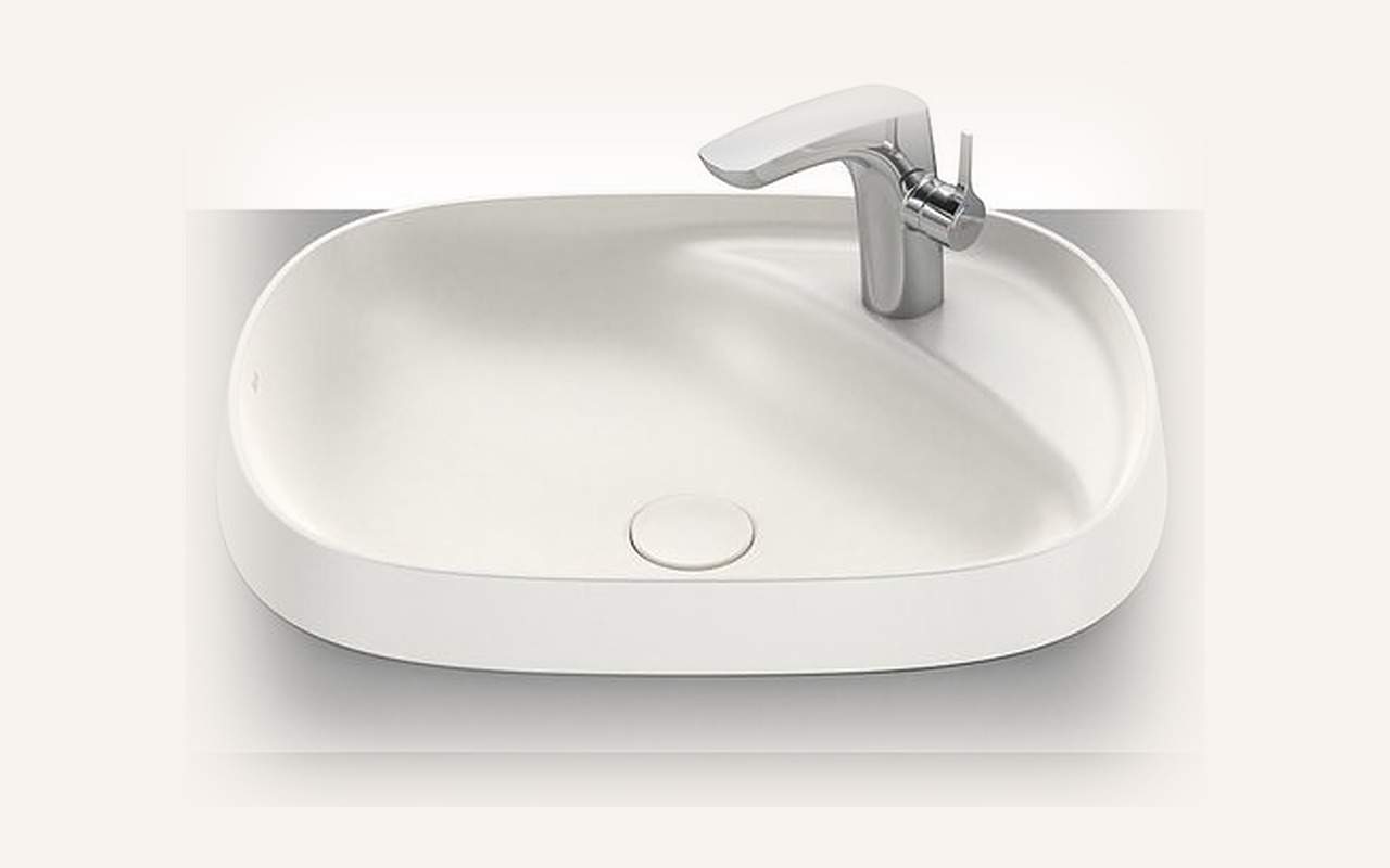 Roca Beyond — vasque finition beige